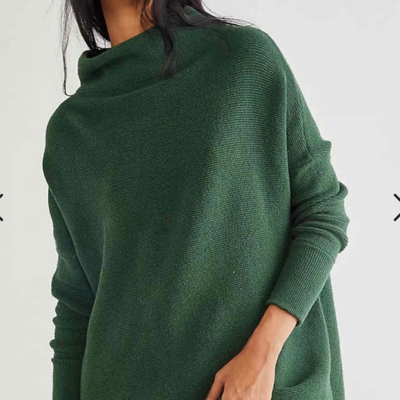 Free People Green Sweater - Picture 1 of 4